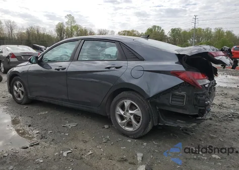 2021 Hyundai Elantra Se from USA, damaged, VIN 5NPLL4AG7MH016776